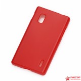  Полимерный TPU Чехол Для LG Optimus G E970(Красный)